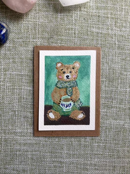 Cleo's Afternoon - Original Miniature Painting